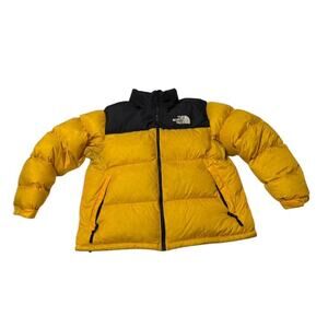 The North Face Mens 1996 Retro Nuptse Heavyweight Jacket 700 Down Yellow XL